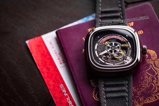 Sevenfriday自動機械男表 型號S1-/3 七個星期五休閒高端男表  gjs2060